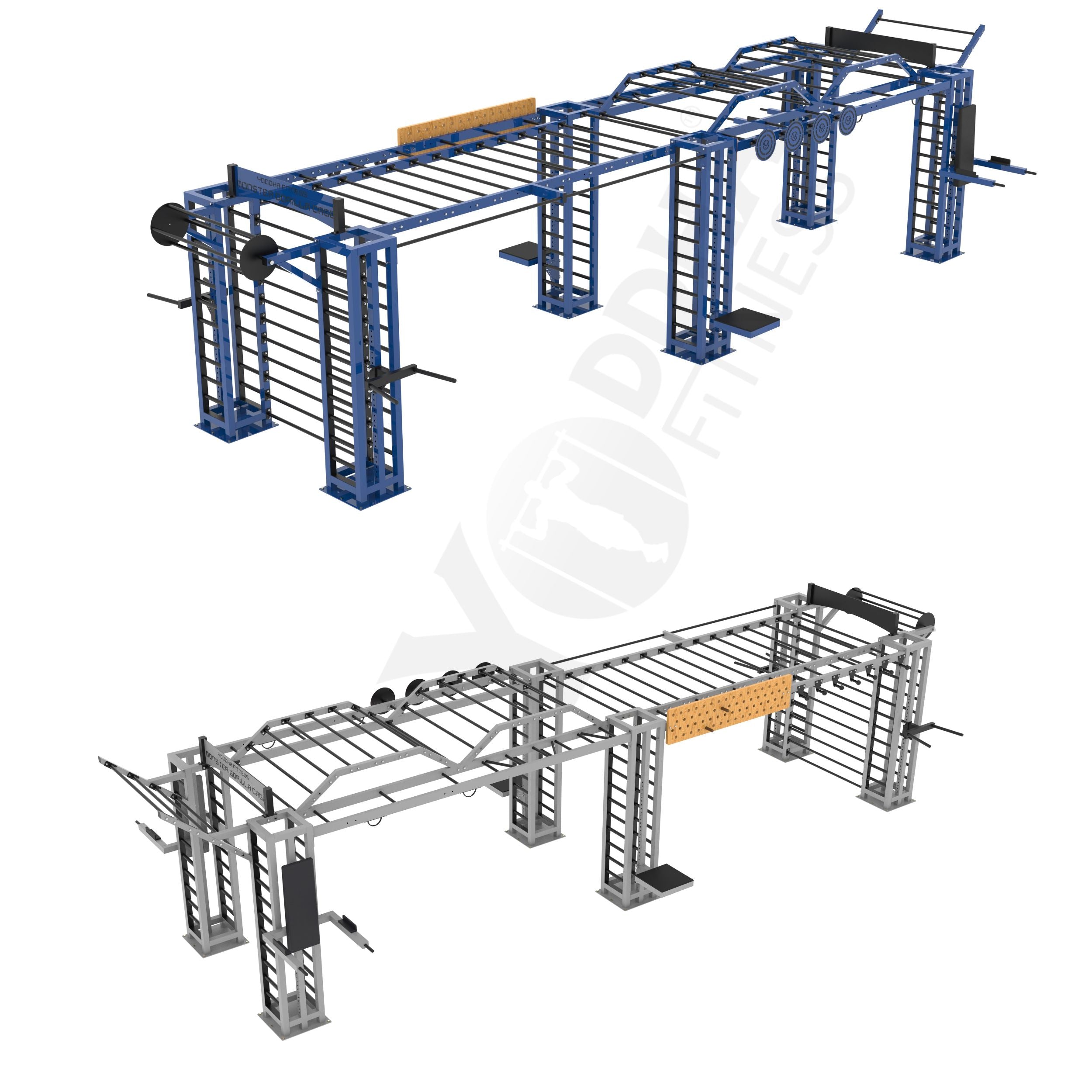 Monster Gorilla Monkey Bar Cage - 34 Ft