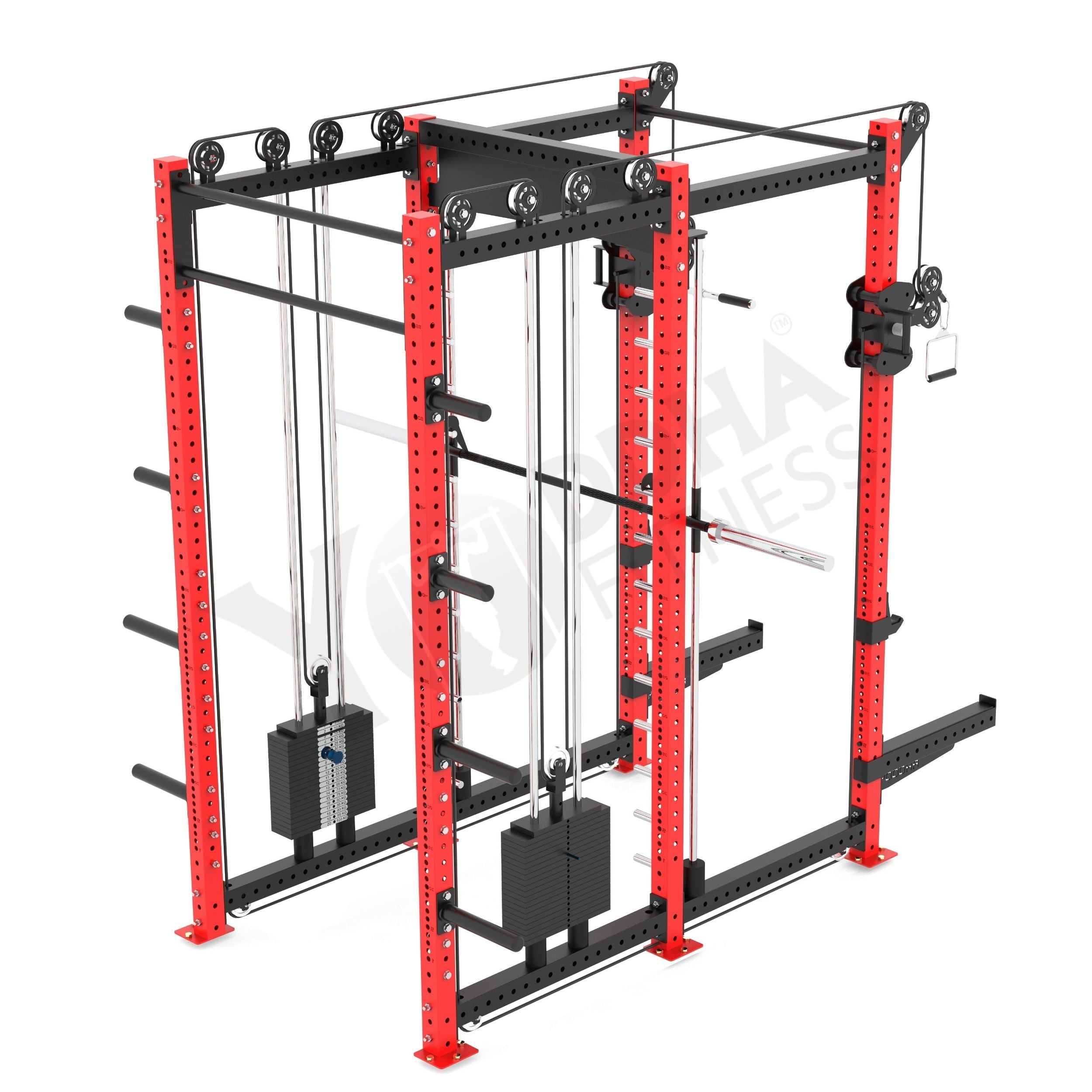 Spartan Power Rack - With Functional Trainer & Smith Machine