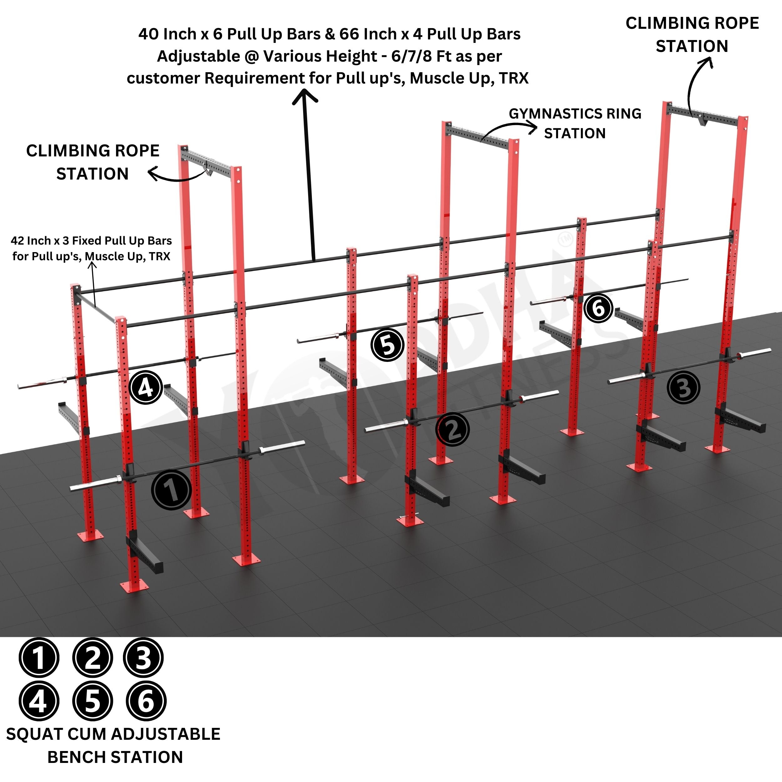 Everest CrossFit Rig - 24 Ft