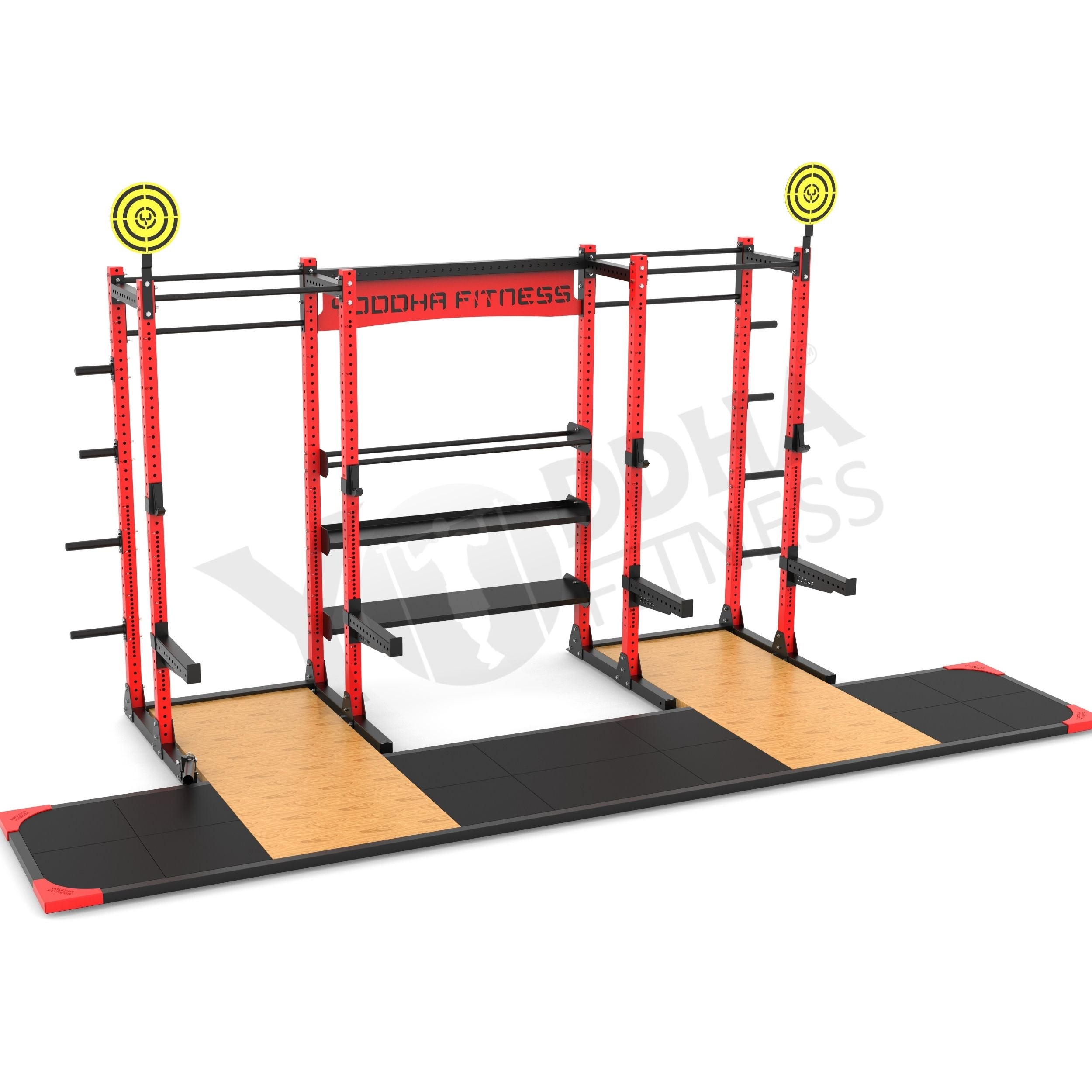 Dual Half Power Rack