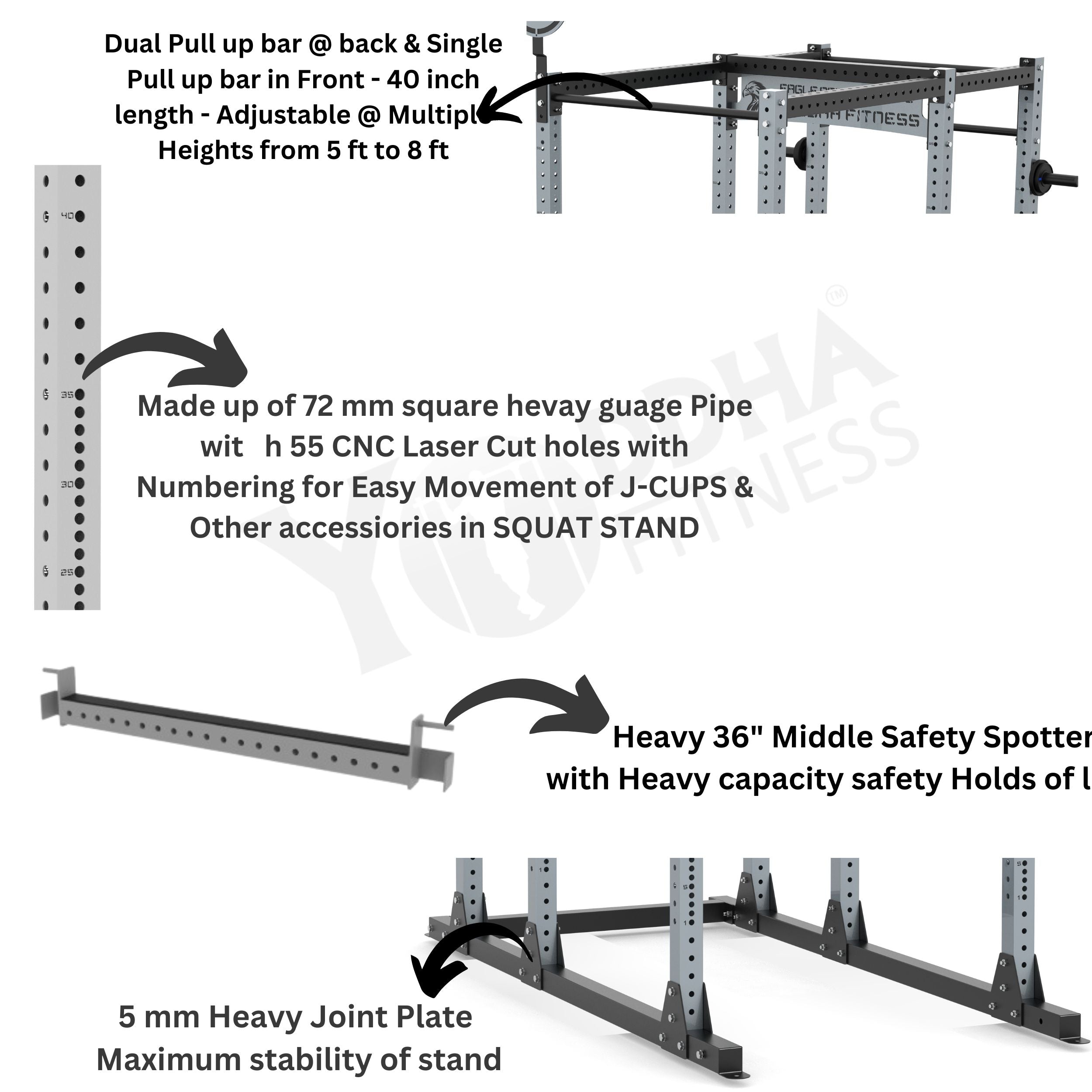 Eagle Power Rack - 1 - 6 Post