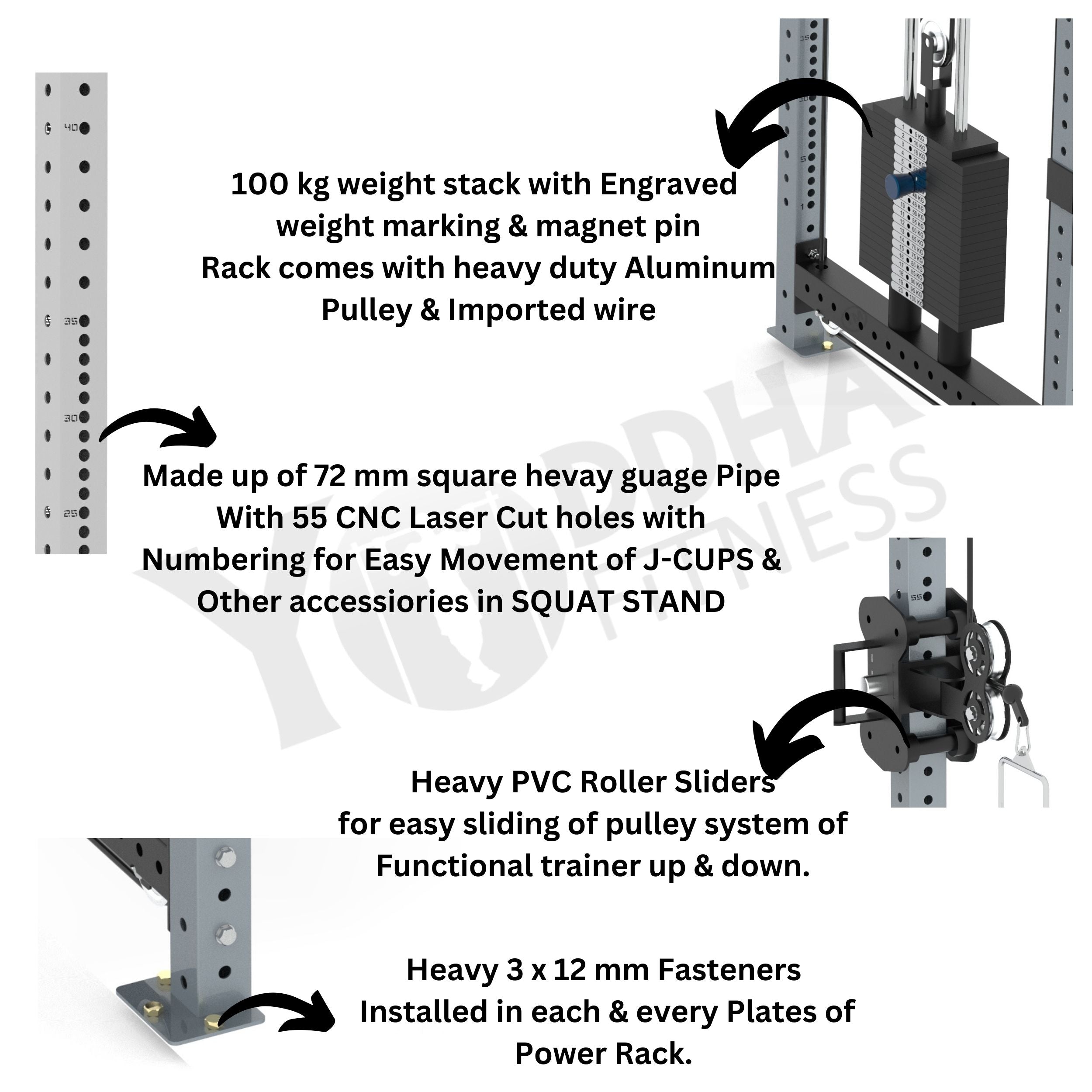 Spartan Power Rack - With Functional Trainer