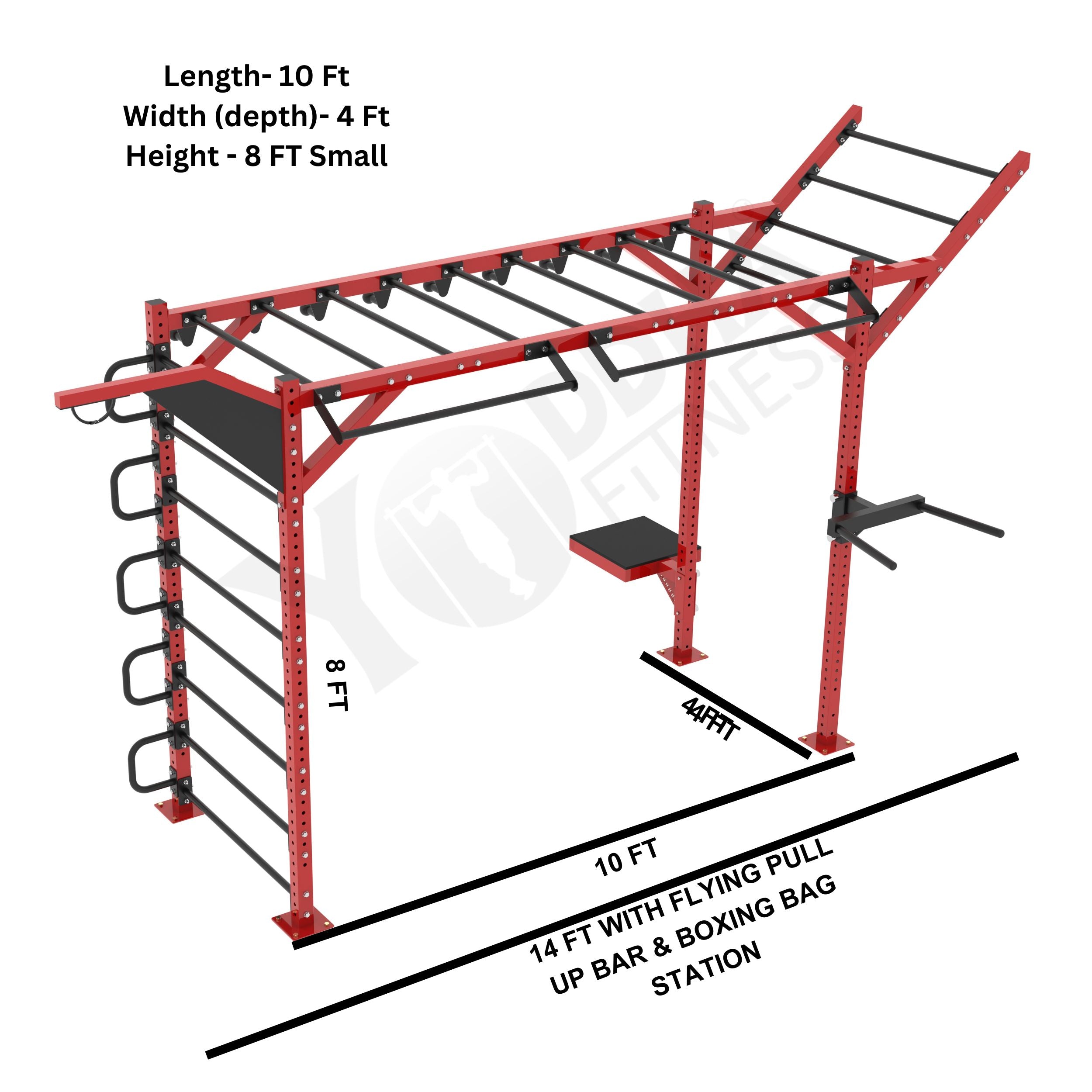 Monkey Bar - FREESTANDING - 10 FT