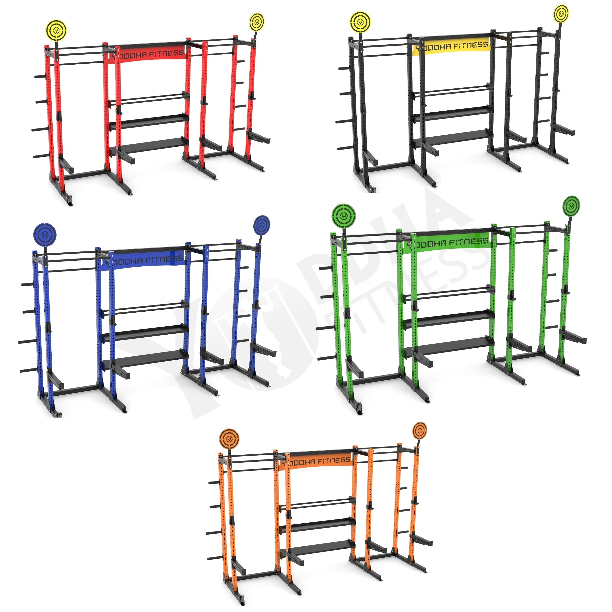 Dual Half Power Rack