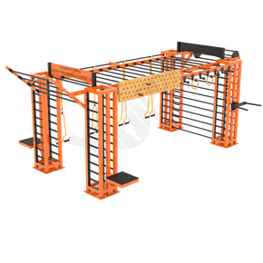 Monster Gorilla Monkey Bar Cage - 17 FT