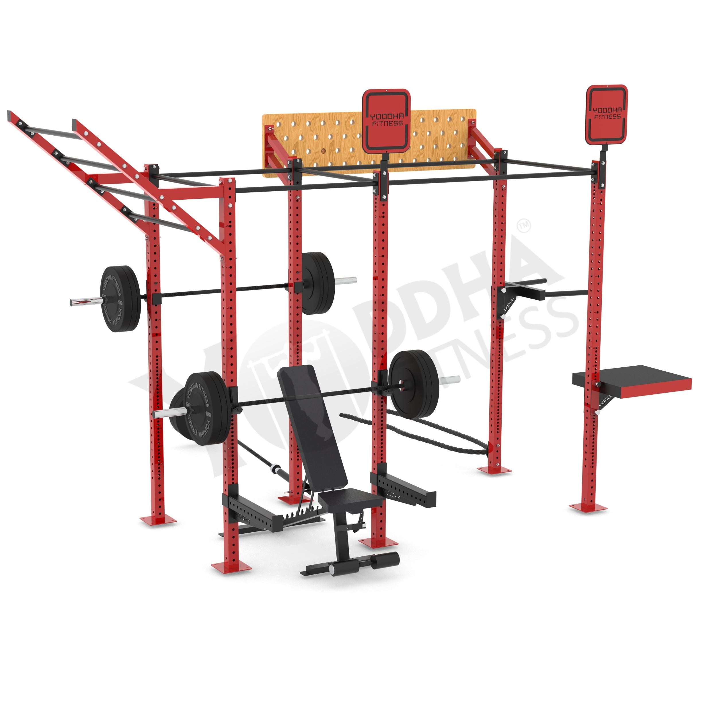 Freestanding CrossFit Rig - 10 Ft - Yoddha Fitness Inc