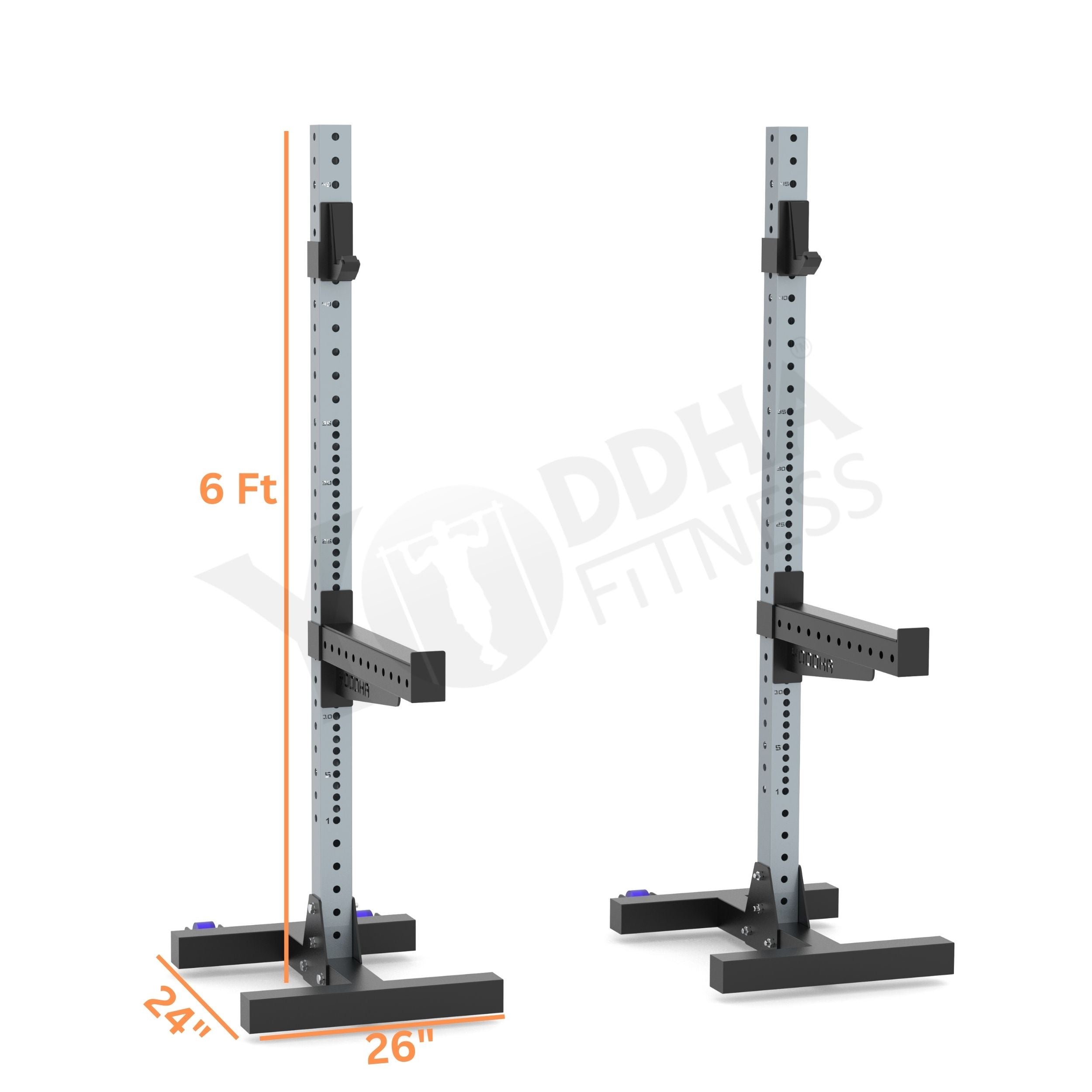 Body Power Independent Squat Stand Gorilla Independent Squat Stand