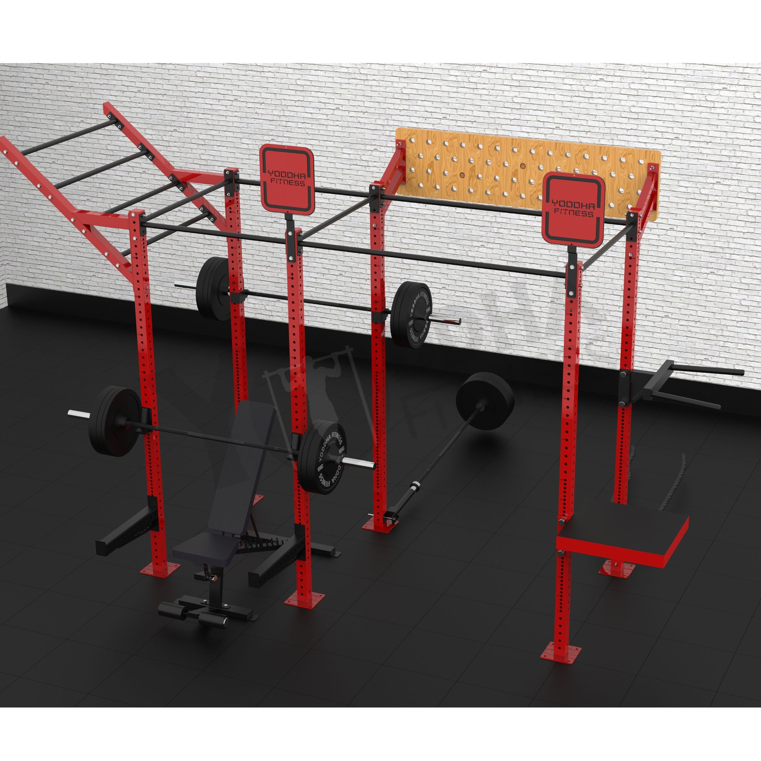 Freestanding CrossFit Rig - 10 Ft - Yoddha Fitness Inc