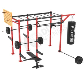 Freestanding Crossfit Rig - 10 Ft with Monkey Bar