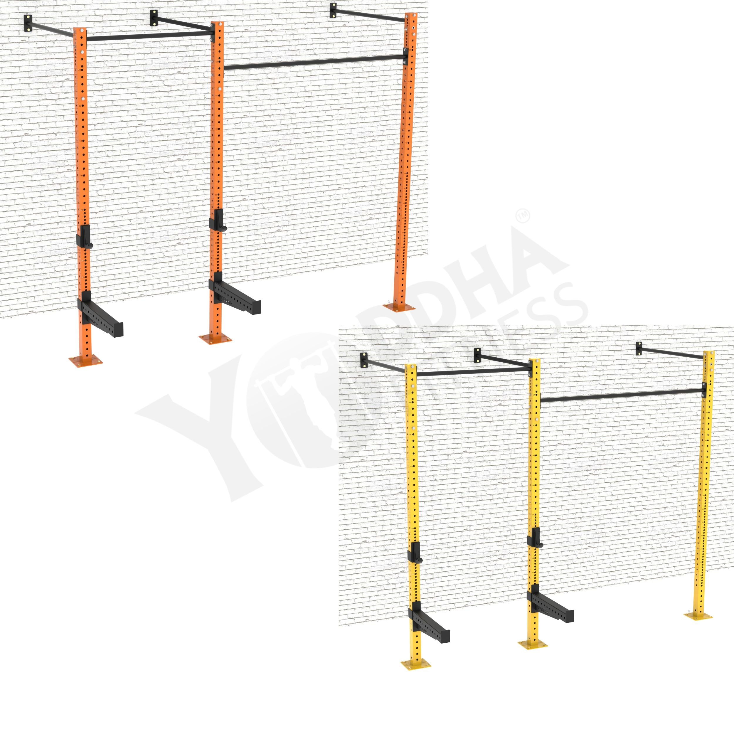Crosfit Rings Homebase Rig Wall Mounted CrossFit Rig - 10 Ft - Yoddha Fitness Inc