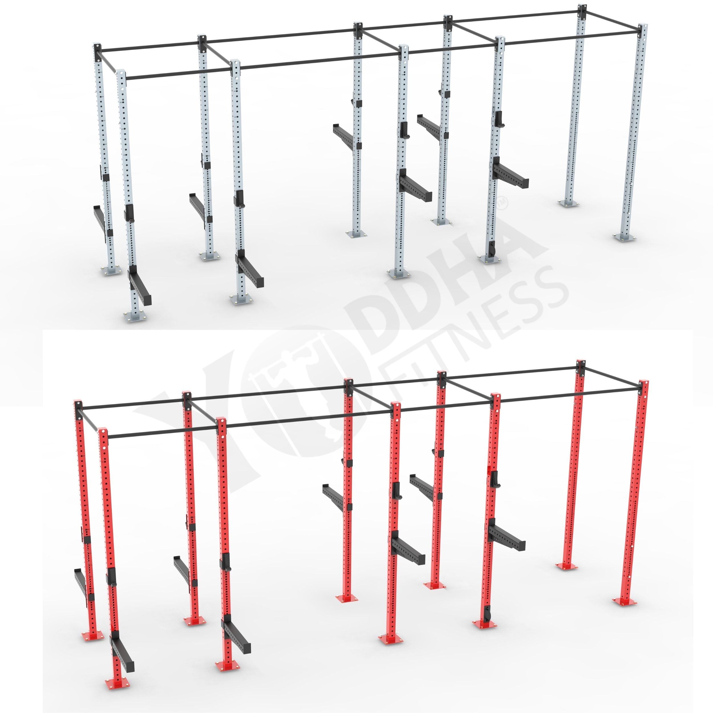 Crosfit Rings Homebase Rig Freestanding CrossFit Rig - 20 Ft - Yoddha Fitness Inc