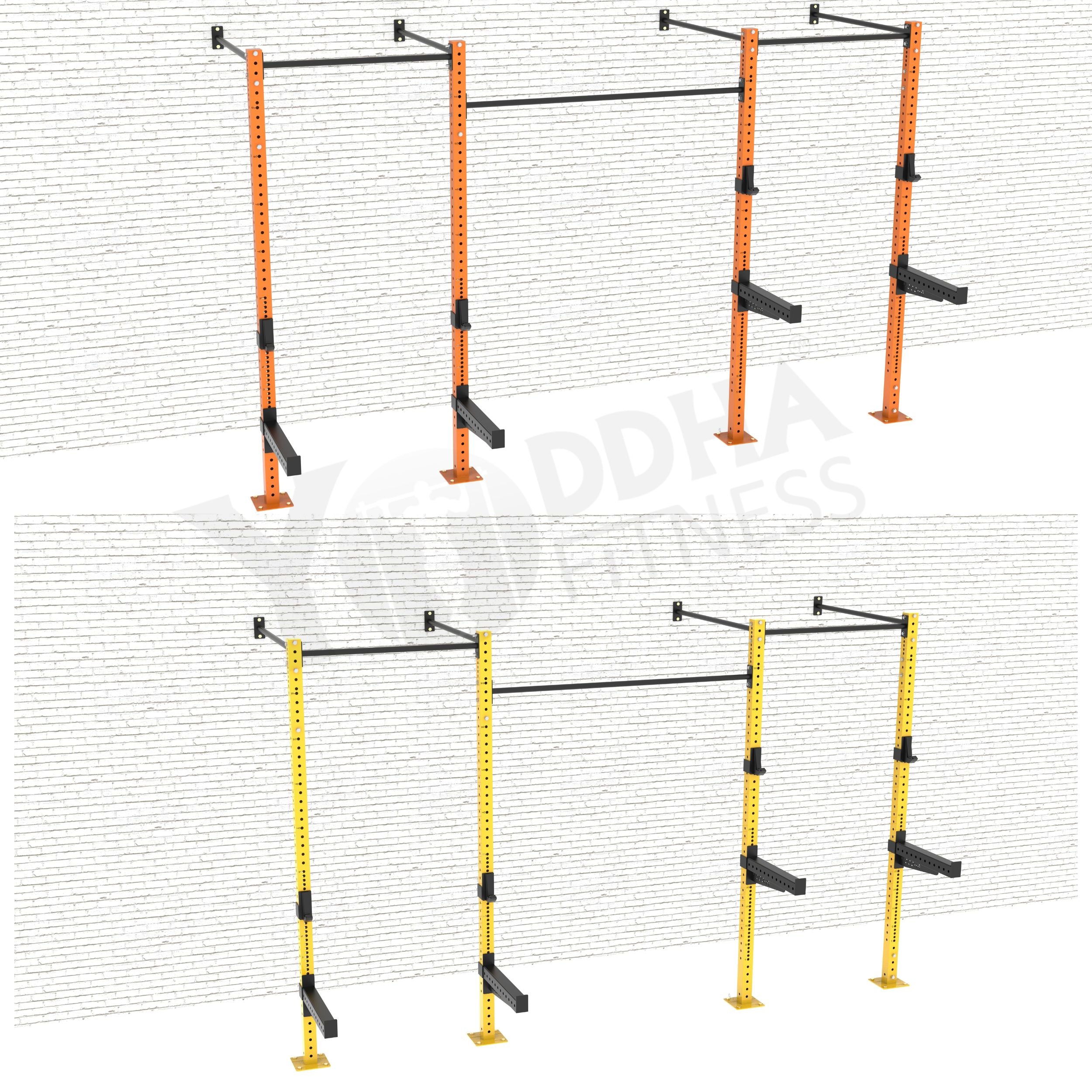 Crosfit Rings Homebase Rig Wall Mounted CrossFit Rig - 14 Ft - Yoddha Fitness Inc