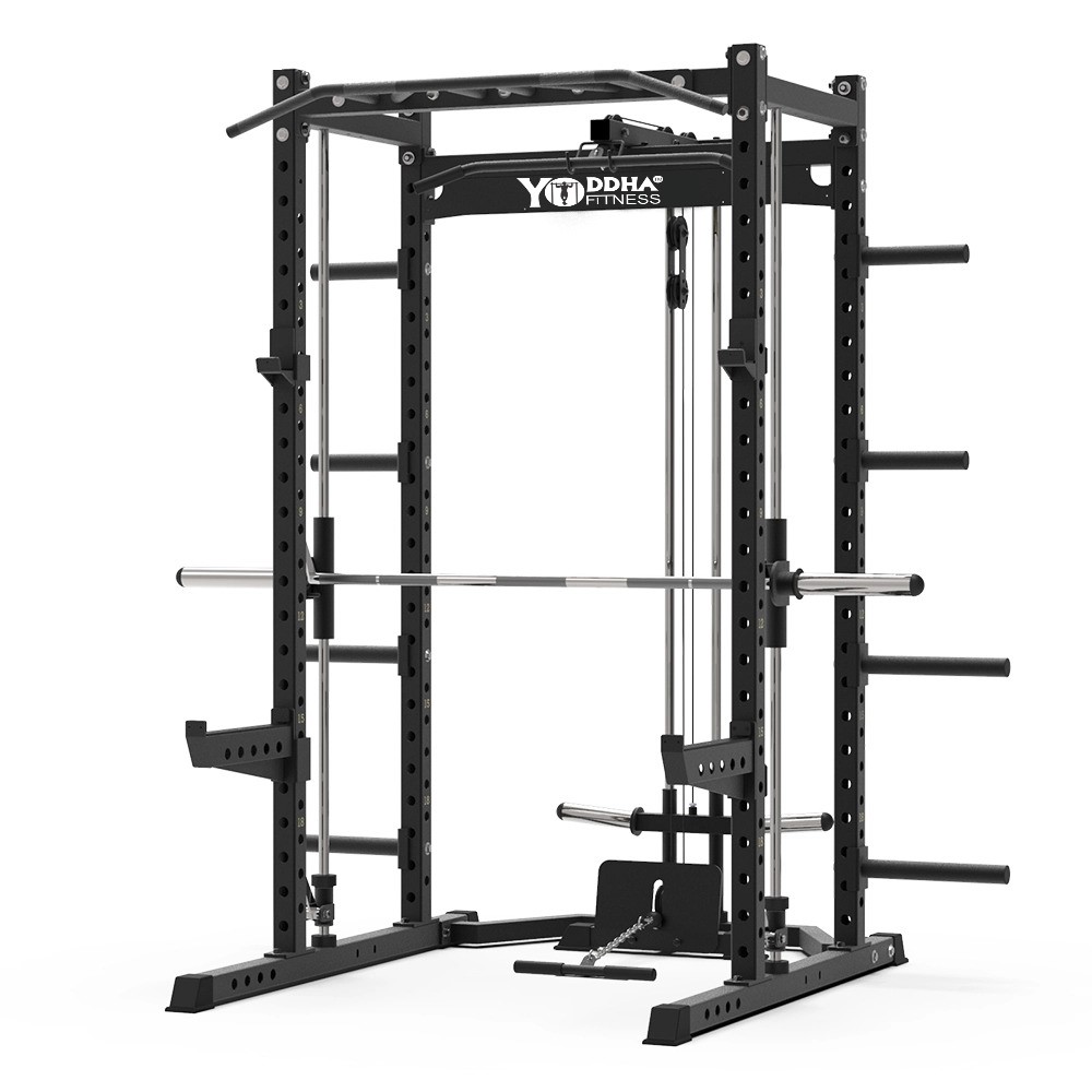 Power Rack, Power Rack gym, Power Rack India, power rack home gym, decathlon power rack, power squat rack, Power Rack with Lat pull Down