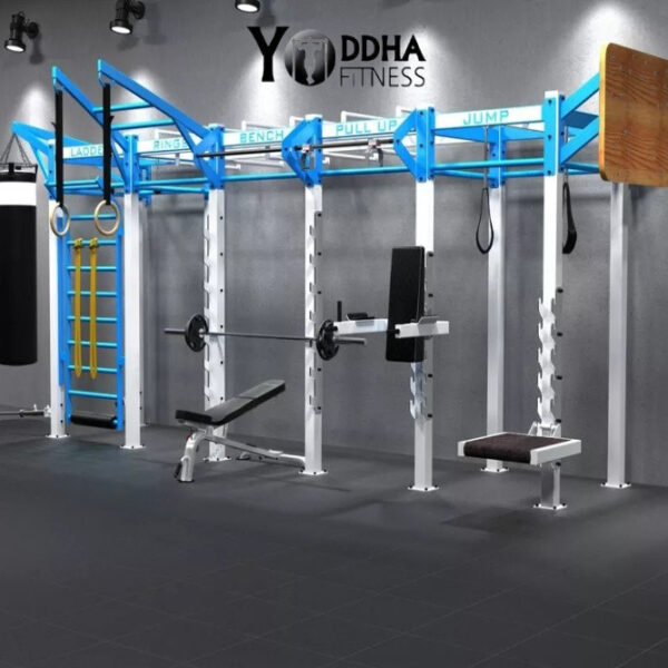 ross fit rig, gym rig, multi station rig, multi station gym equipment, gym equipment, CrossFit equipment, crossfit functional training rig